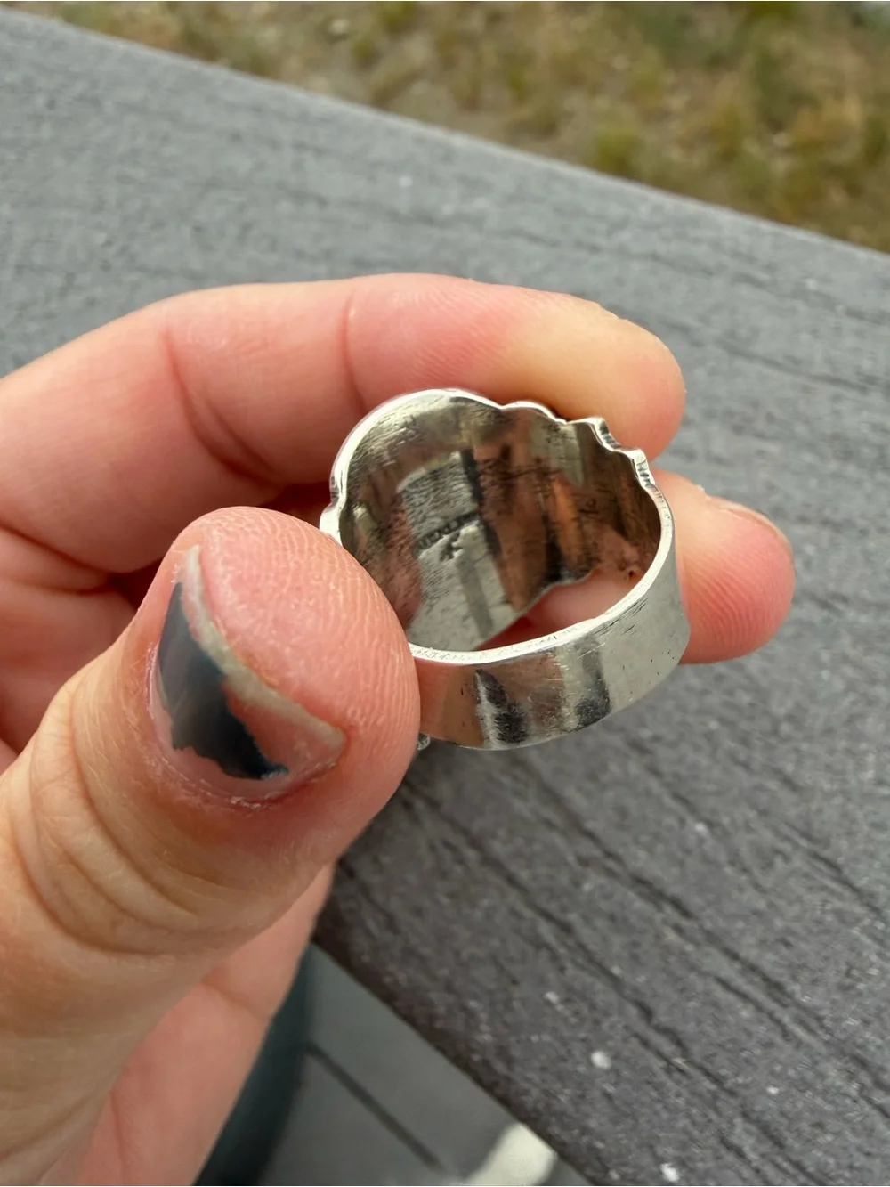 Turquoise and Silver Ring